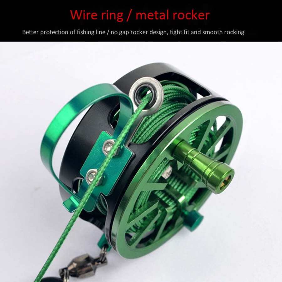 Fly Reel - Рыболовный стрингер из нержавеющей стали, пряжка