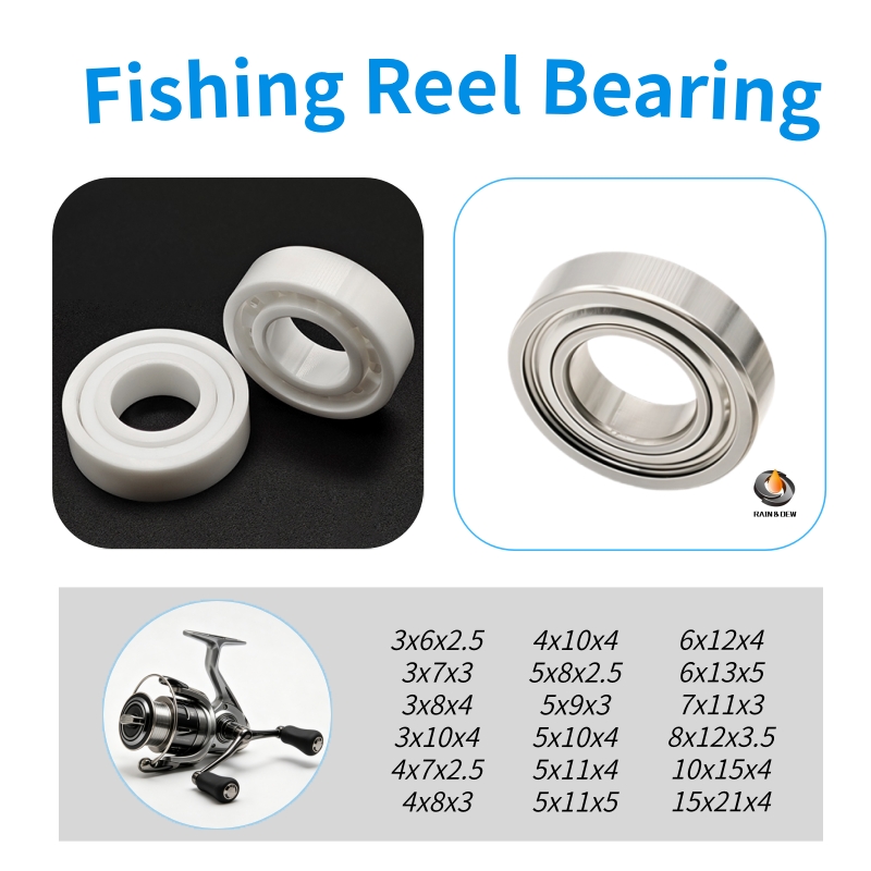 Baitcasting Reel - 1/5/10 шт. 3x7x3 3x10x4 5x8x2.5 Рыболовные